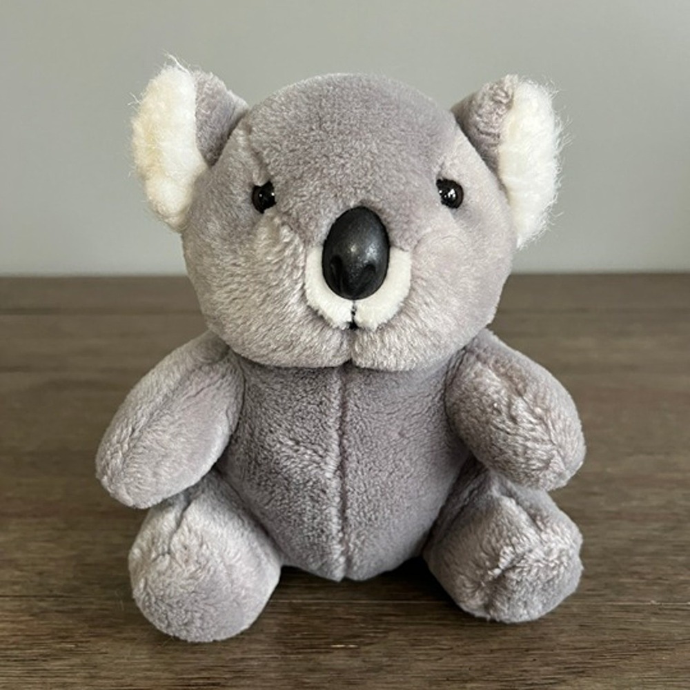 Steven Smith Stuffed Animals Koala Plush Grey White Small Soft Toy=